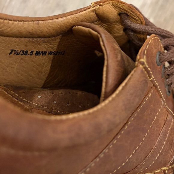 Born Brown Leather Women's Shoes - Picture 2 of 7